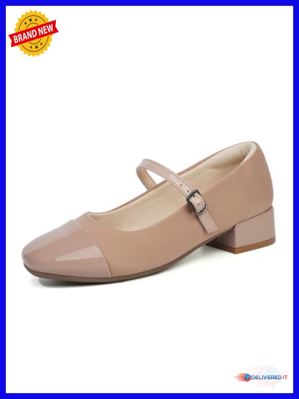 Mary Janes for Bunions Orthopedic Low Heel Chunky Pumps